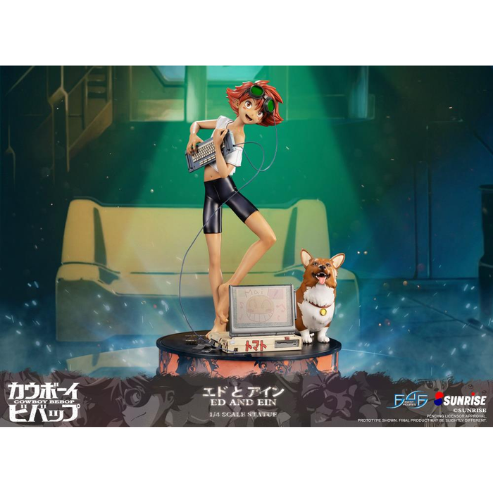 First 4 Figures: Cowboy Bebop - Ed and Ein (Standard) 1/4 Scale Figure - for just $399.99! 