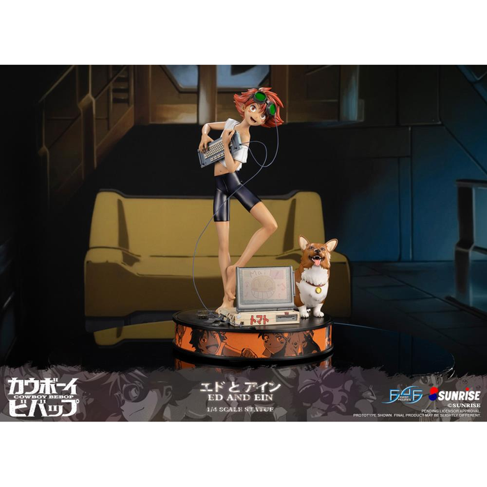 First 4 Figures: Cowboy Bebop - Ed and Ein (Standard) 1/4 Scale Figure - for just $399.99! 
