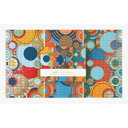 FLW Imperial Hotel Set of 3 Mini 250 Piece Jigsaw Puzzles Galison - for just $24.99! 