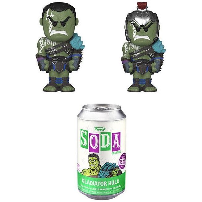 Funko Vinyl Soda: Gladiator Hulk - Premium Figure - Just $9.95! Shop now at Retro Gaming of Denver
