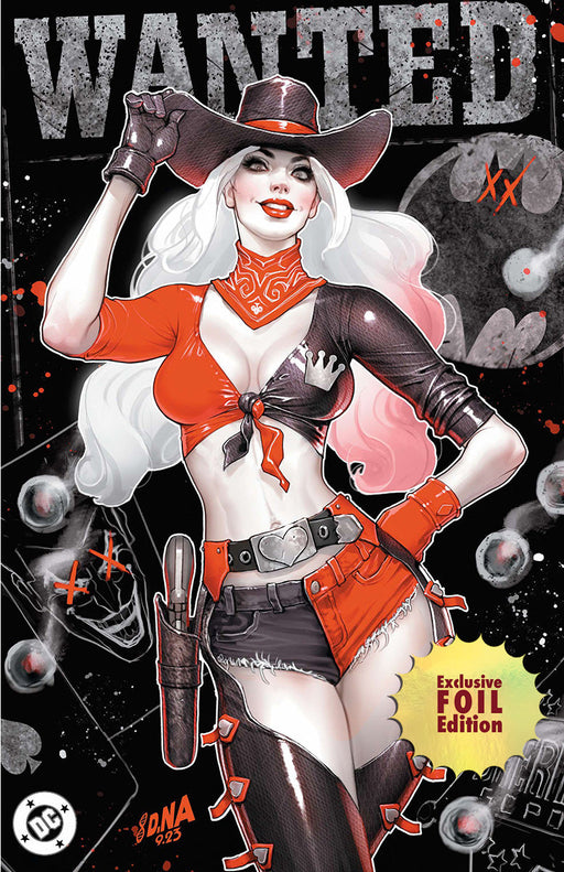 [FOIL] Harley Quinn #47 David Nakayama Exclusive Var PREMIUM HOWDY [BLACK] (02/19/2025) - for just $50! 