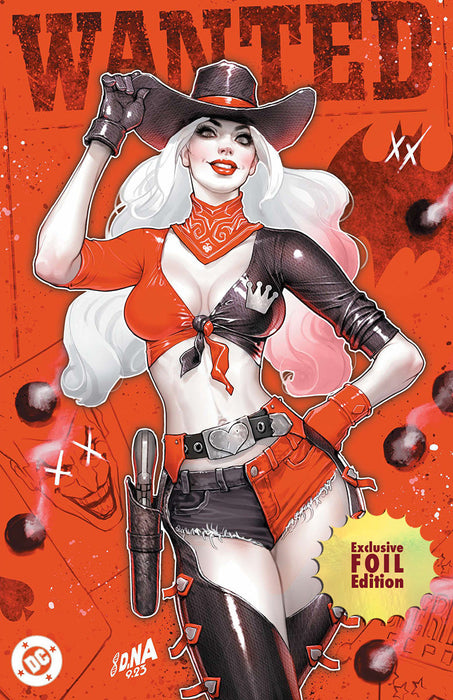 [FOIL] Harley Quinn #47 David Nakayama Exclusive Var PREMIUM HOWDY [RED] (02/19/2025) - for just $40! 