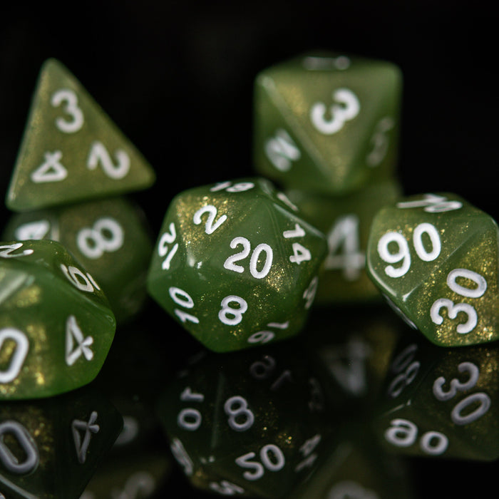 Forest Sprite Acrylic Dice Set - Just $9.99! Shop now at Retro Gaming of Denver