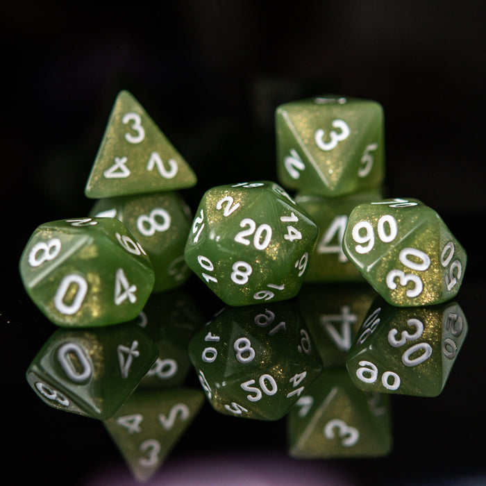 Forest Sprite Acrylic Dice Set - Just $9.99! Shop now at Retro Gaming of Denver