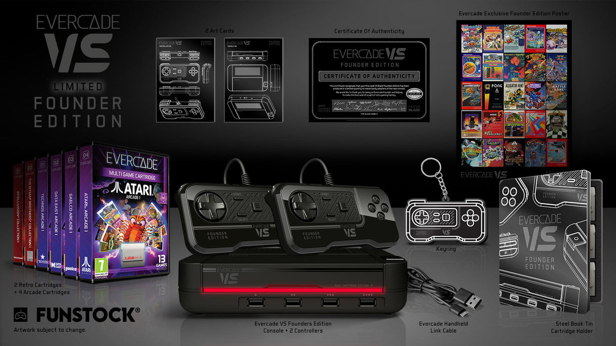 Evercade VS Founders Edition Bundle (Evercade) - Just $0! Shop now at Retro Gaming of Denver