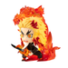 FuRyu: Demon Slayer: Kimetsu no Yaiba - Kyojuro Rengoku Hold Figure - for just $18.99! 