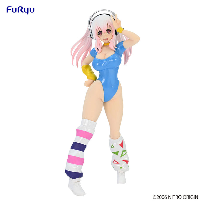 Super Sonico - Super Sonico 80's Blue Outfit Figure - for just $29.99! 