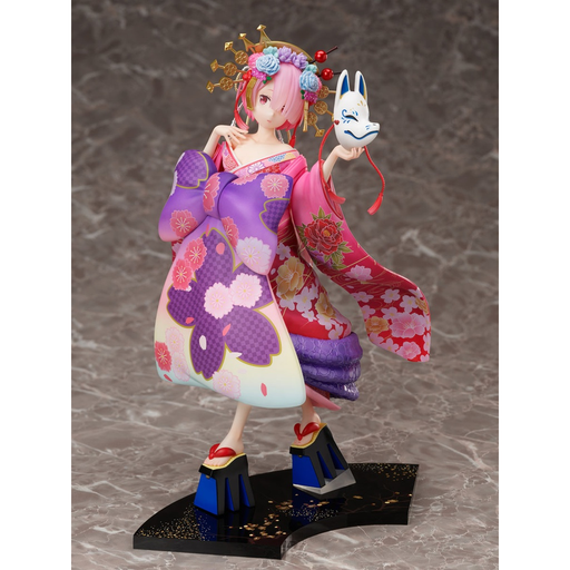 FuRyu: Re:Zero Starting Life in Another World - Ram (Parade of the Oiran Dochu Ver.) 1/7 Scale Figure - for just $269.99! 