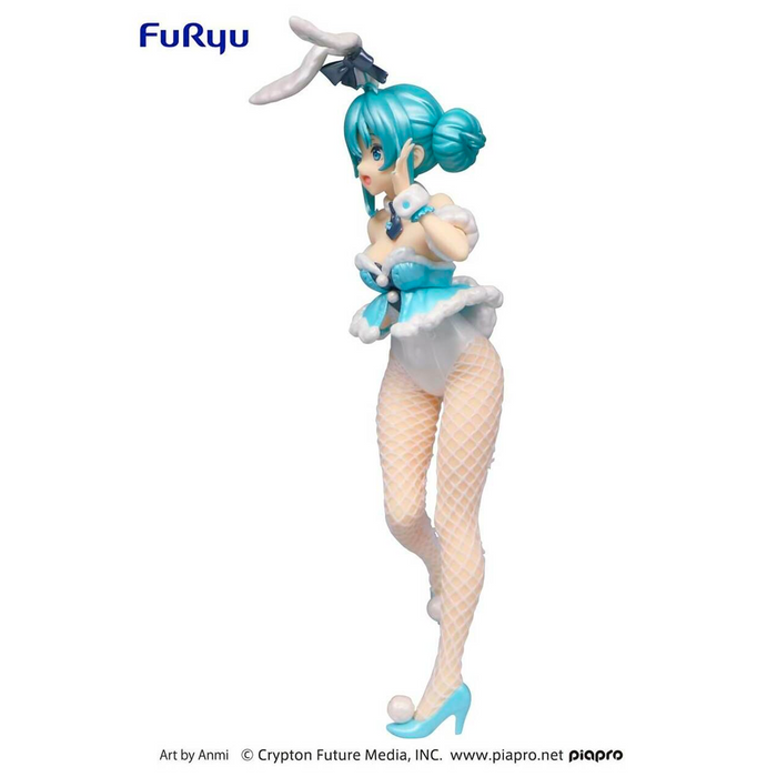 FuRyu: BiCute Bunnies - Hatsune Miku White Rabbit (Pearl Color Ver.) Figure - for just $26.99! 