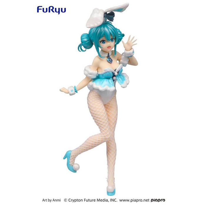FuRyu: BiCute Bunnies - Hatsune Miku White Rabbit (Pearl Color Ver.) Figure - for just $26.99! 