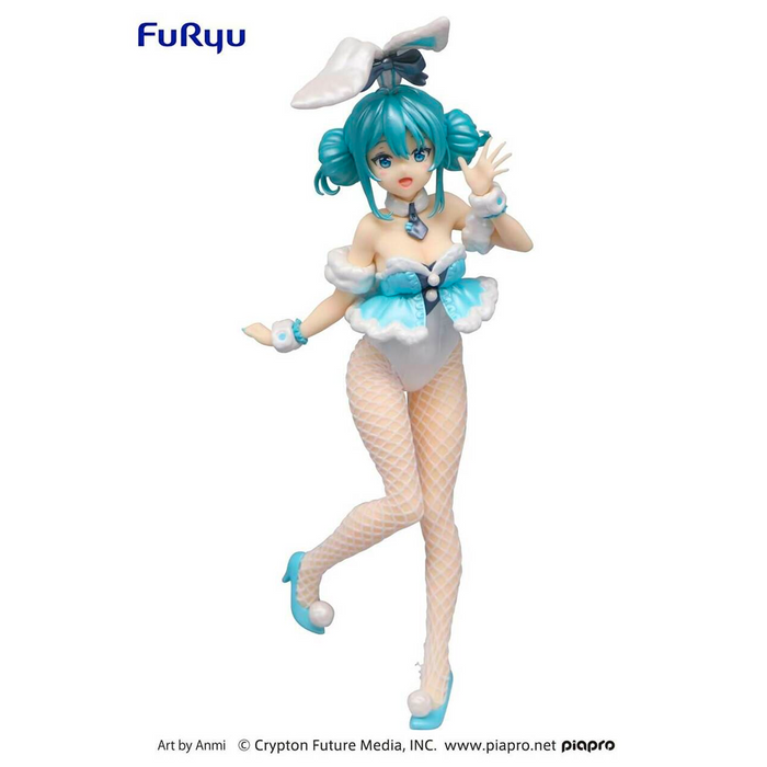 FuRyu: BiCute Bunnies - Hatsune Miku White Rabbit (Pearl Color Ver.) Figure - for just $26.99! 