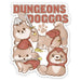 Forged Gaming: Sticker - Die Cut Vinyl - Waterproof - 3.5" - Dungeons & Doggos - for just $4.50! 