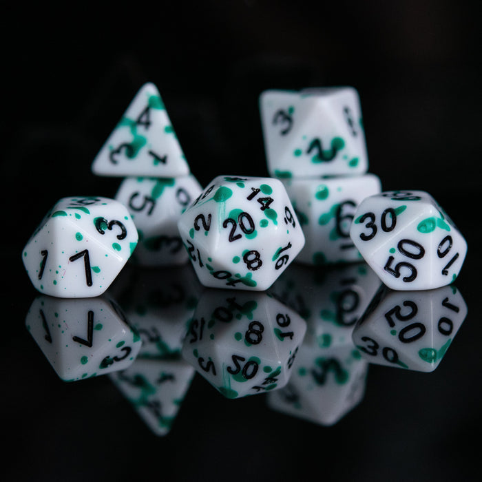 Foggy Pox Acrylic Dice Set - Just $9.99! Shop now at Retro Gaming of Denver