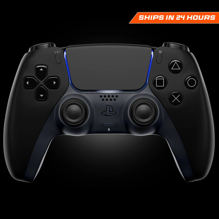 MODDEDZONE MIDNIGHT BLACK PS5 CUSTOM MODDED CONTROLLER - for just $109.99! 