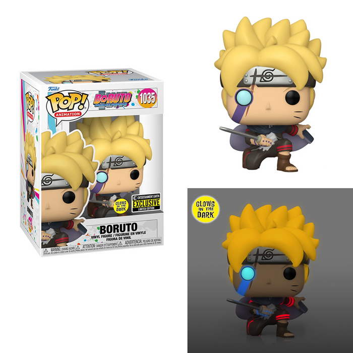 Funko POP! Boruto: Naruto Next Generations - Boruto with Marks (Glow in the Dark) Vinyl Figure #1035 Entertainment Earth Exclusive - for just $15.99! 