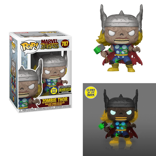 Funko POP! Marvel Zombies - Zombie Thor (Glow in the Dark) Vinyl Figure Entertainment Earth Exclusive - for just $14.95! 