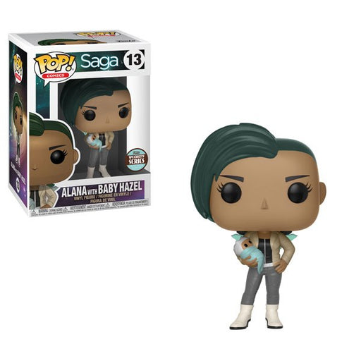 Funko POP! Saga - Alana with Hazel Vinyl Figure #13 Specialty Series (NOT 100% MINT) - for just $29.99! 
