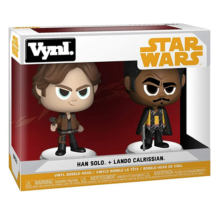 Funko VYNL: Star Wars - Han Solo and Lando Calrissian Vinyl Figures - for just $12.99! 