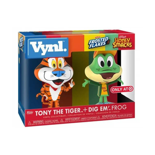 Funko VYNL: AD Icons - Tony the Tiger and Dig Em' Frog Vinyl Figures Target Exclusive - for just $45.99! 
