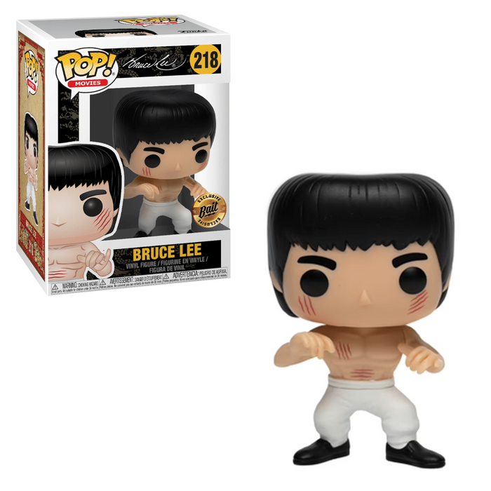 Funko POP! Enter the Dragon - Bruce Lee (White Pants and Scars) Vinyl Figure #218 Bait Exclusive - for just $39.99! 