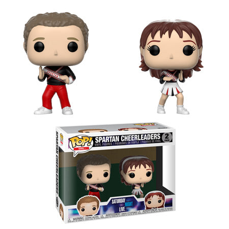 Funko POP! Saturday Night Live (SNL) - Spartan Cheerleaders Vinyl Figures 2 Pack - for just $23.95! 