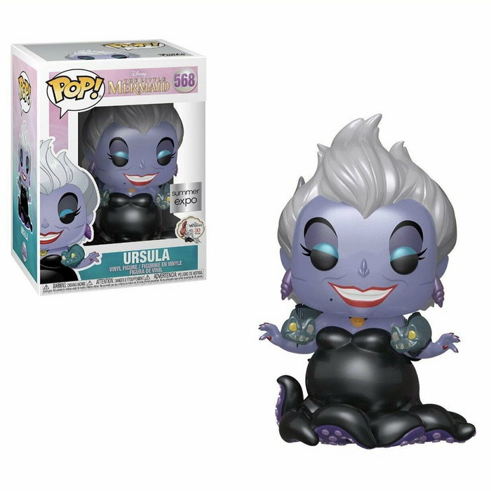 Funko POP! The Little Mermaid - Metallic Ursula Vinyl Figure #568 Summer Expo Exclusive - for just $24.99! 