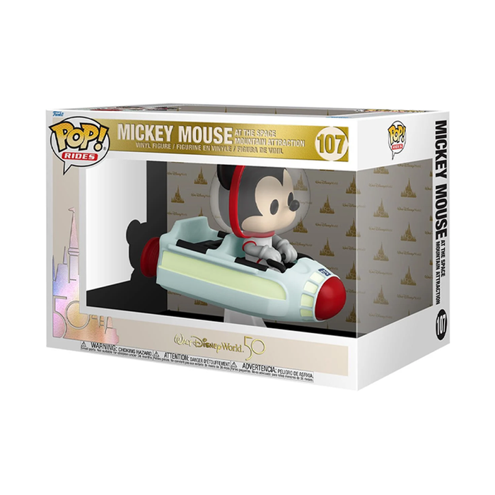 Funko POP! Rides: Walt Disney World 50th - Space Mountain with Mickey Mouse Vinyl Figure #107 - for just $29.95! 