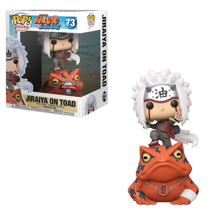 Funko POP! Rides: Naruto Shippuden - Jiraiya on Toad Vinyl Figure #73 Special Edition Exclusive - for just $49.99! 
