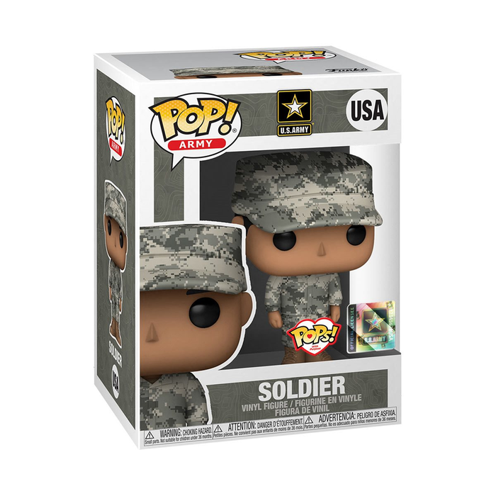 Funko POP! Pops! with Purpose: Army - Male 1 (Combat Uniform) Vinyl Figure - for just $11.99! 