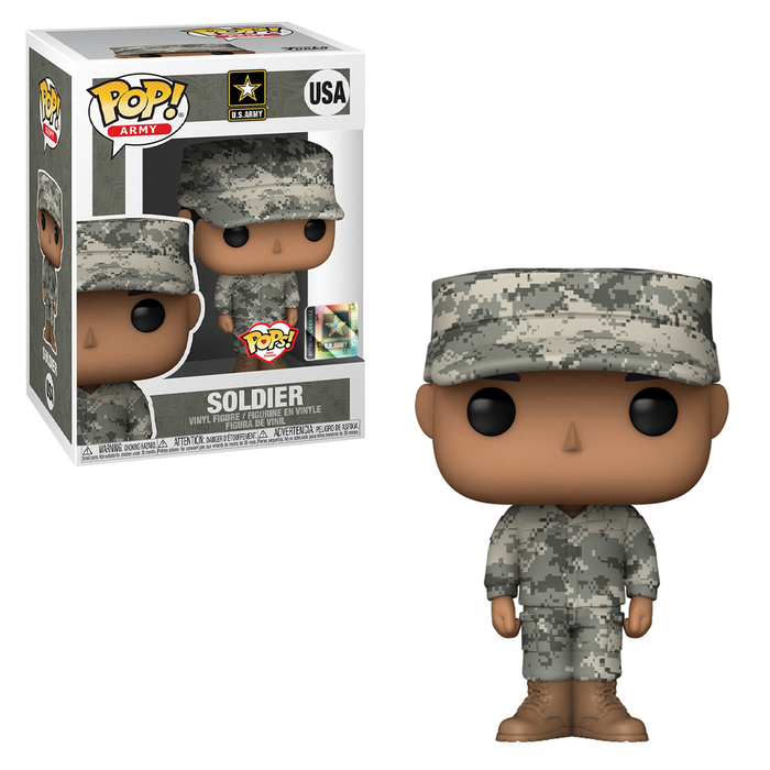 Funko POP! Pops! with Purpose: Army - Male 1 (Combat Uniform) Vinyl Figure - for just $11.99! 
