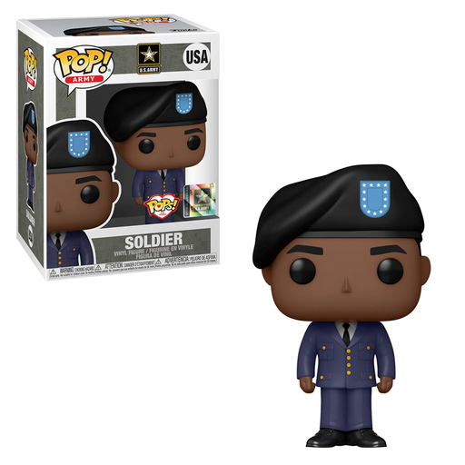 Funko POP! Pops! with Purpose: Army - Male 1 (Service Uniform) Vinyl Figure - for just $11.99! 