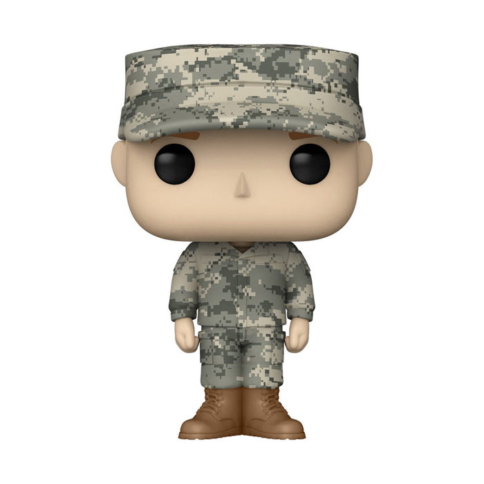 Funko POP! Pops! with Purpose: Army - Male 2 (Combat Uniform) Vinyl Figure - for just $11.99! 