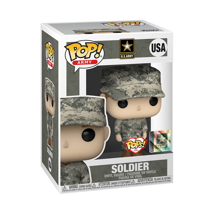 Funko POP! Pops! with Purpose: Army - Male 2 (Combat Uniform) Vinyl Figure - for just $11.99! 