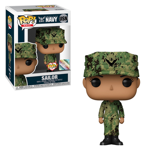 Funko POP! Pops! with Purpose: U.S. Navy - Working Uniform Female 2 Vinyl Figure - for just $11.99! 