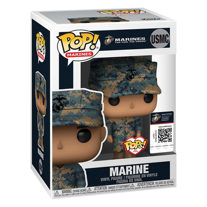 Funko POP! Pops! with Purpose: Military - Marine Male (Hispanic) Vinyl Figure - for just $11.99! 