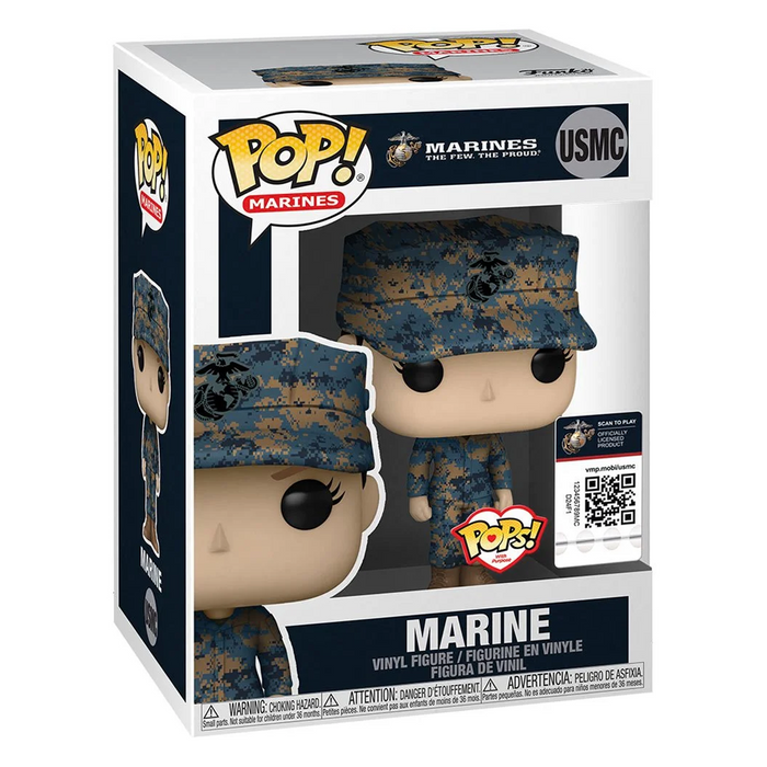 Funko POP! Pops! with Purpose: Military - Marine Female (Caucasian) Vinyl Figure - for just $11.99! 