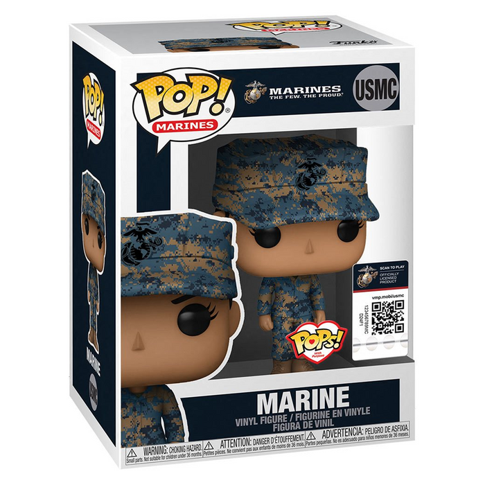 Funko POP! Pops! with Purpose: Military - Marine Female (Hispanic) Vinyl Figure - for just $11.99! 