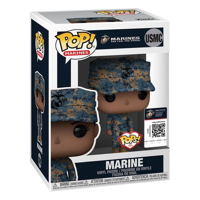 Funko POP! Pops! with Purpose: Military - Marine Female (African American) Vinyl Figure - for just $11.99! 