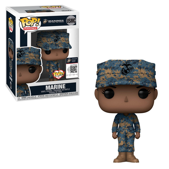 Funko POP! Pops! with Purpose: Military - Marine Female (African American) Vinyl Figure - for just $11.99! 