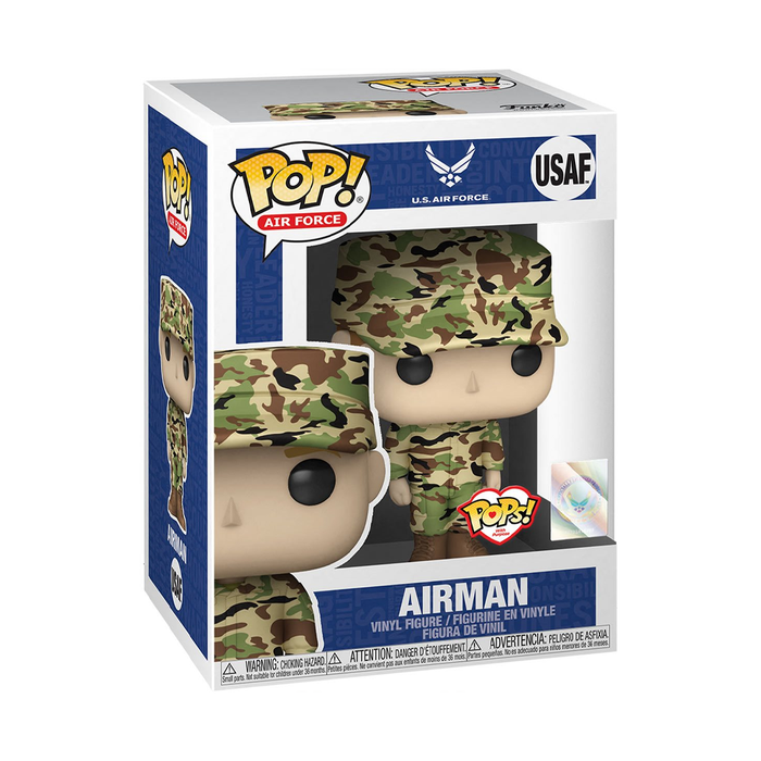 Funko POP! Pops! with Purpose: U.S. Air Force - Male 1 (Camo) Vinyl Figure - for just $11.99! 