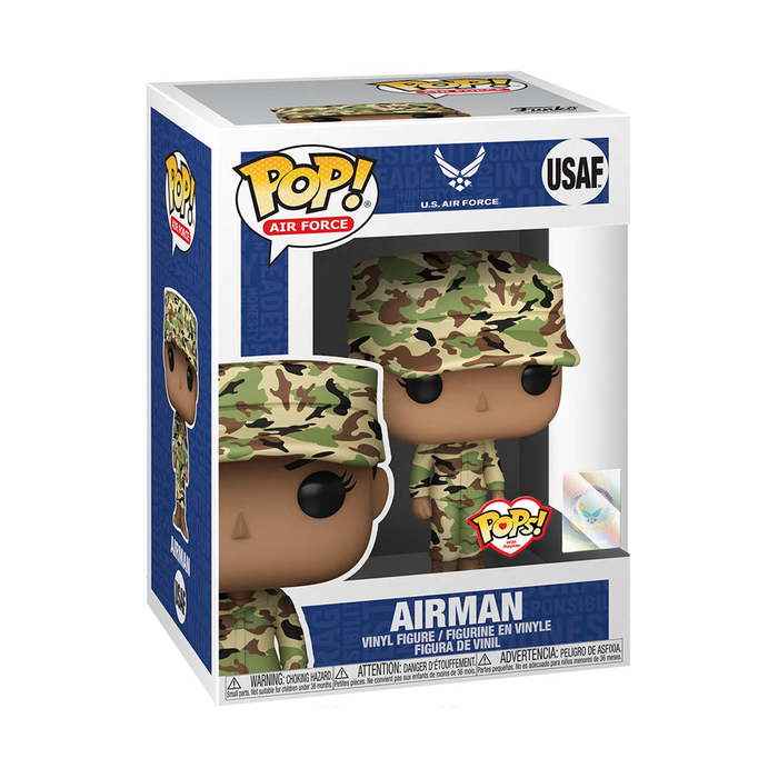 Funko POP! Pops! with Purpose: U.S. Air Force - Female 1 (Camo) Vinyl Figure - for just $11.99! 