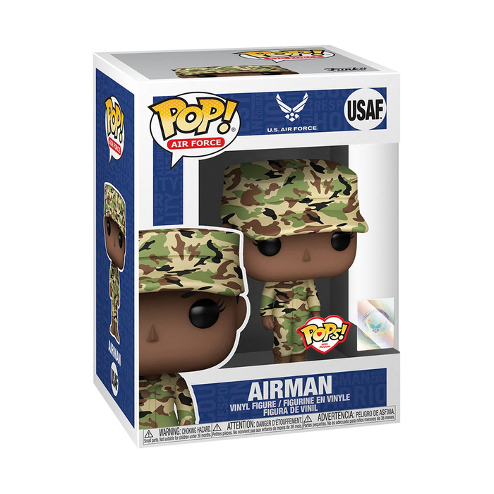 Funko POP! Pops! with Purpose: U.S. Air Force - Female 2 (Camo) Vinyl Figure - for just $11.99! 