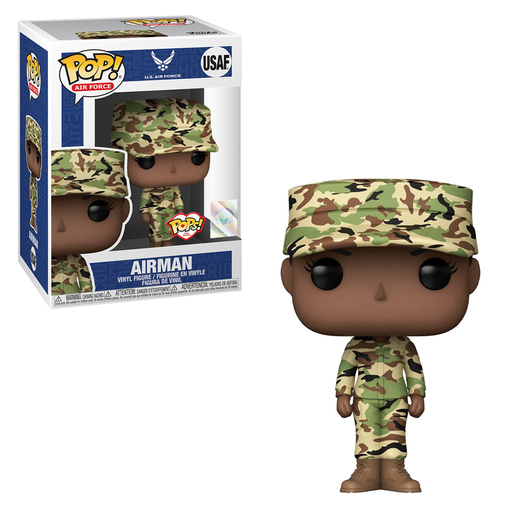 Funko POP! Pops! with Purpose: U.S. Air Force - Female 2 (Camo) Vinyl Figure - for just $11.99! 