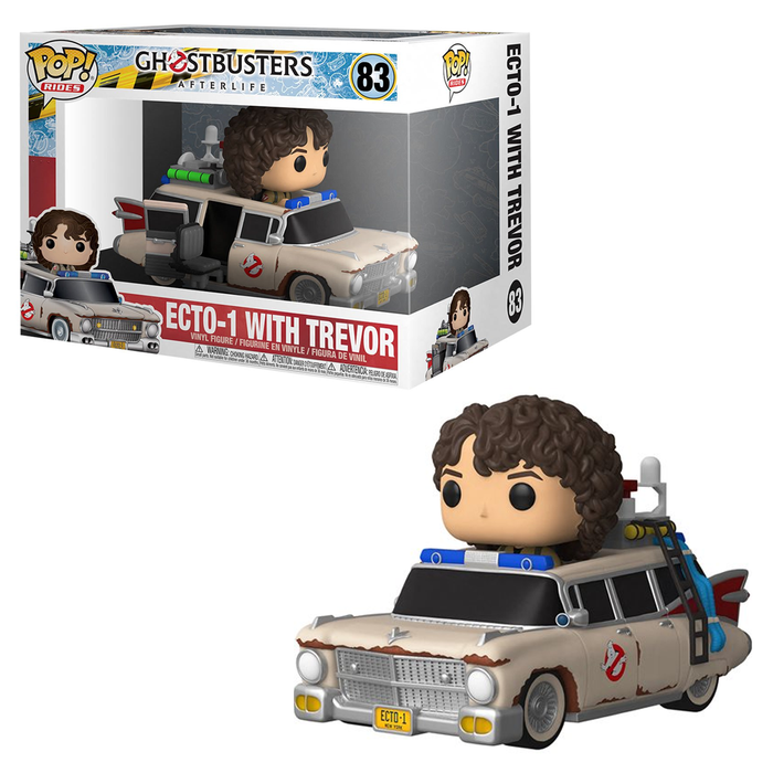 Funko POP! Ride: Ghostbusters 3: Afterlife - Ecto-1 with Trevor Vinyl Figure #83 - for just $29.99! 