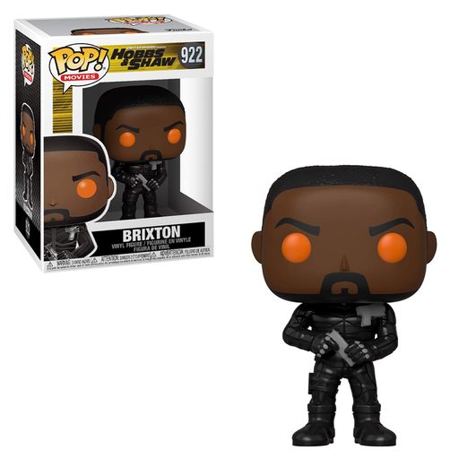 Funko POP! Hobbs and Shaw - Brixton with Orange Eyes Vinyl Figure #922 - for just $11.99! 