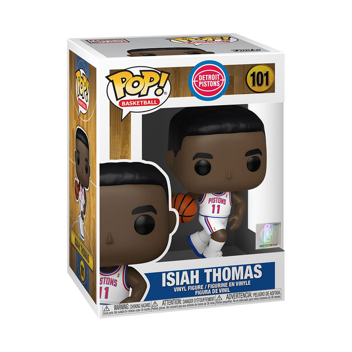Funko POP! NBA: Legends - Isiah Thomas (Pistons Home) Vinyl Figure #101 - for just $11.99! 