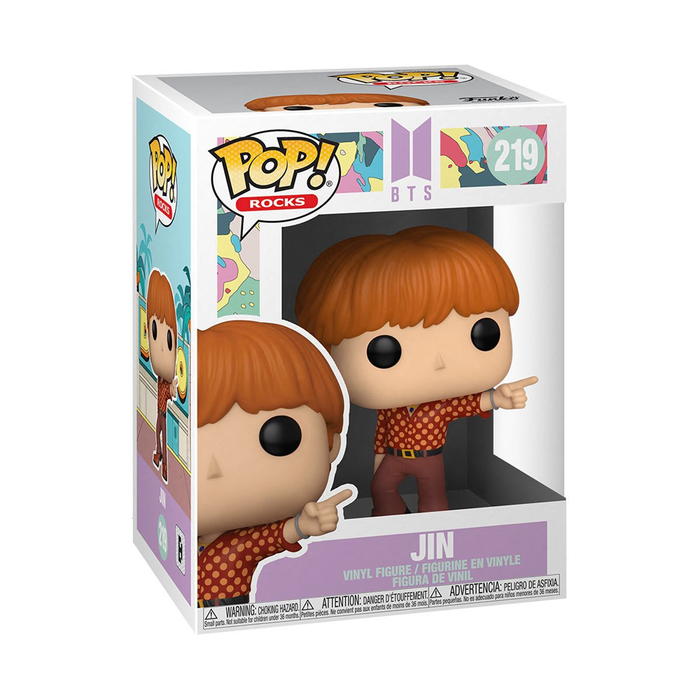 Funko POP! Rocks: BTS - Jin (Dynamite) Vinyl Figure #219 - for just $11.99! 