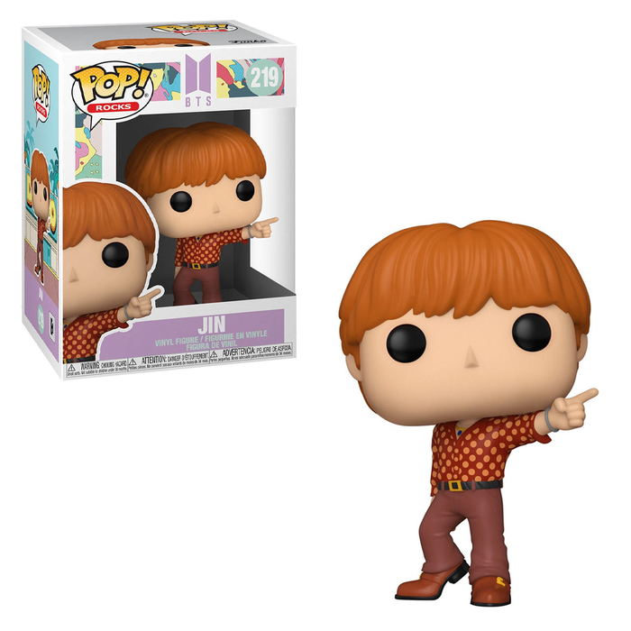 Funko POP! Rocks: BTS - Jin (Dynamite) Vinyl Figure #219 - for just $11.99! 