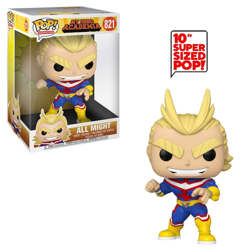 Funko POP! My Hero Academia - 10-Inch All Might Vinyl Figure #821 - for just $34.95! 