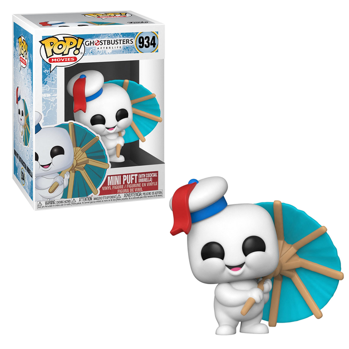 Funko POP! Ghostbusters 3: Afterlife - Puft with Cocktail Umbrella Vinyl Figure #934 - for just $11.99! 